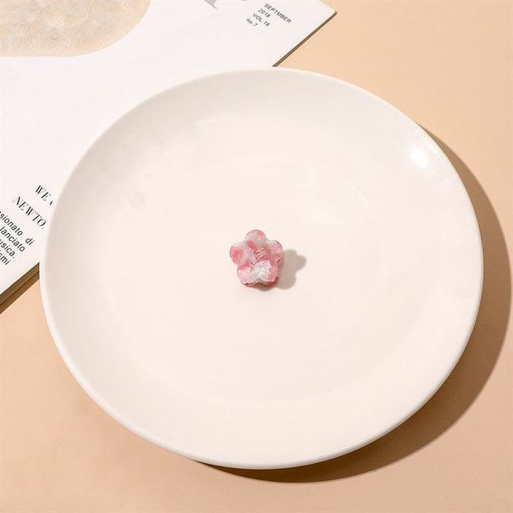 SOHO Lill Hair clips - Pink Marble - | Fashiongirl