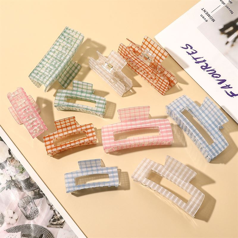 SOHO Line Hair Claw - Blue - Hair Accessories