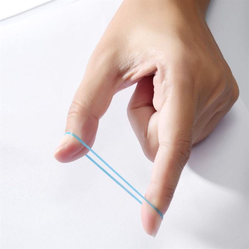 SOHO Liva Snag Free Hair elastics, 500 pcs - Brown - Hair Accessories | Fashiongirl