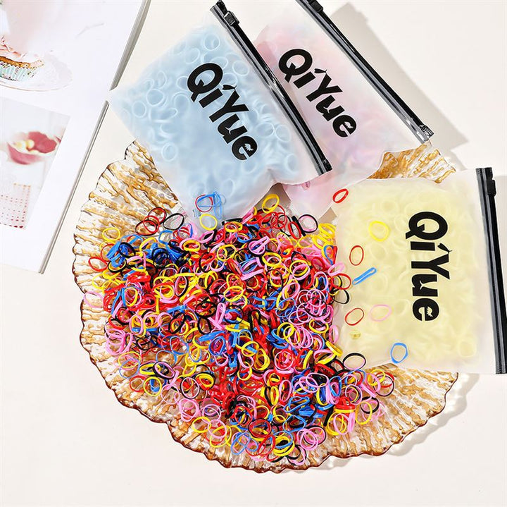 SOHO Liva Snag Free Hair elastics, 500 pcs - Jelly - Hair Accessories | Fashiongirl