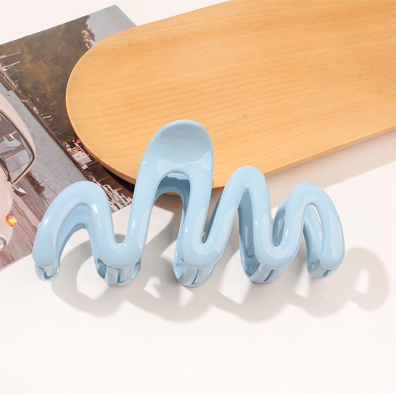 SOHO Malik Hair Claw - Blue - Hair Accessories