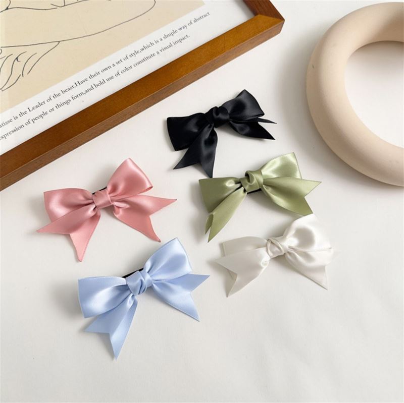 SOHO Mio Bow Hair clips - Black - Hair Accessories | Fashiongirl