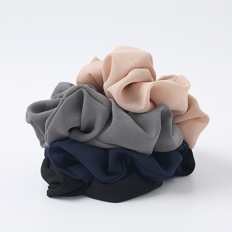 SOHO Nada Scrunchie - Beige - Hair Accessories