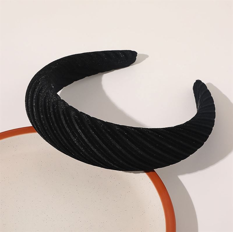 SOHO Natalie Headband - Black - Hair Accessories | Fashiongirl