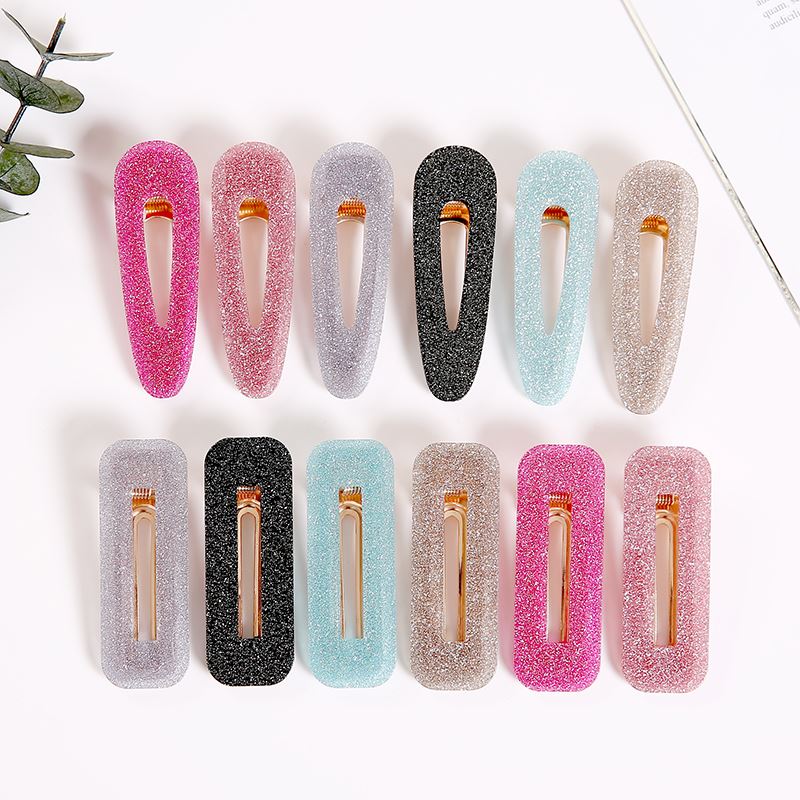 SOHO Nola Hair Clip - Glitter Latte - | Fashiongirl