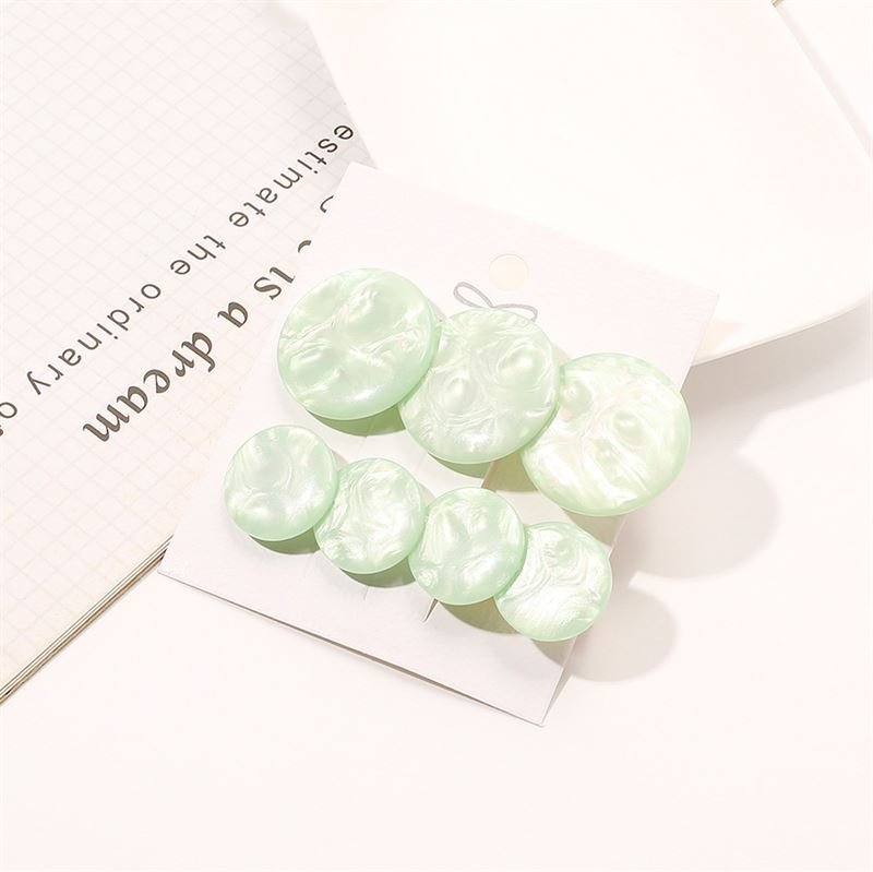 SOHO Opal Hair clips - Green - | Fashiongirl