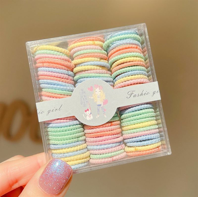 SOHO Palila Hair elastics - Pastel - Hair Accessories | Fashiongirl