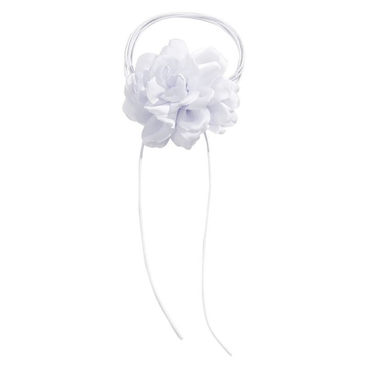 SOHO Pink Choker Necklace - White - | Fashiongirl