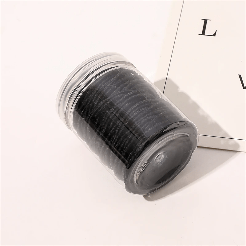 SOHO Remi Hair elastics 50 pcs - Black - Hair Accessories