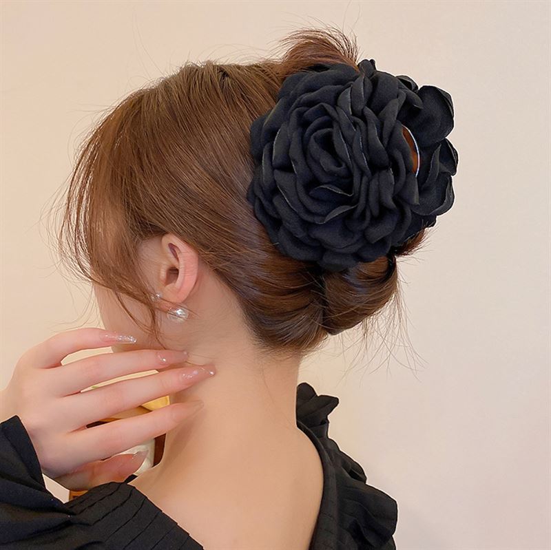 SOHO Rosabel Hair Claw - Khaki - Hair Accessories