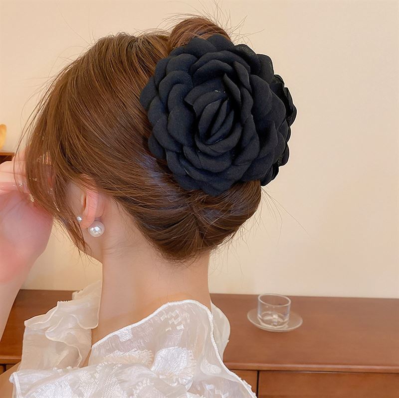 SOHO Rosabel Hair Claw - Khaki - Hair Accessories