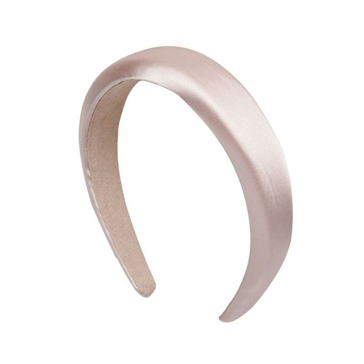 SOHO Satin Headband - Beige - Hair Accessories