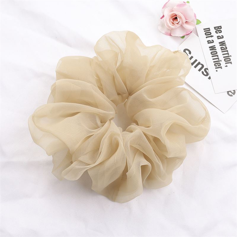 SOHO Sola XL Scrunchie - Latte - Hair Accessories