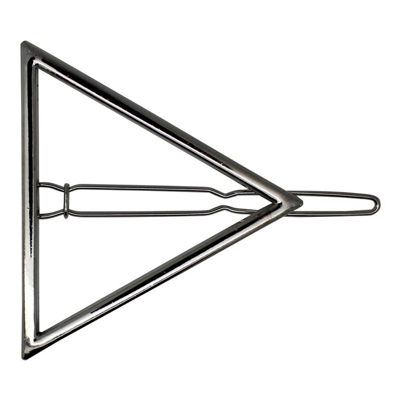 SOHO Triangle Hair Clip - Silver - | Fashiongirl