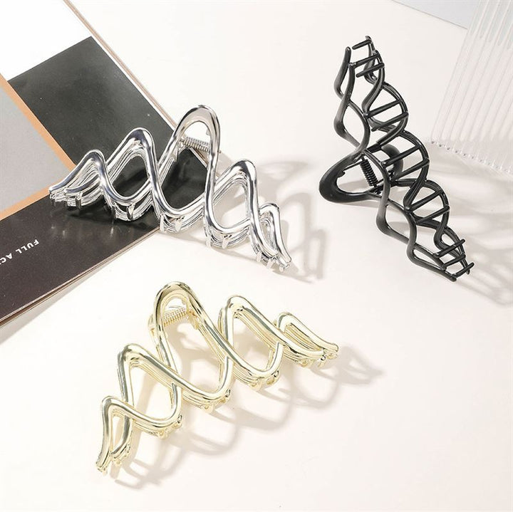 SOHO Ziv Hair Claw - Black - Hair Accessories