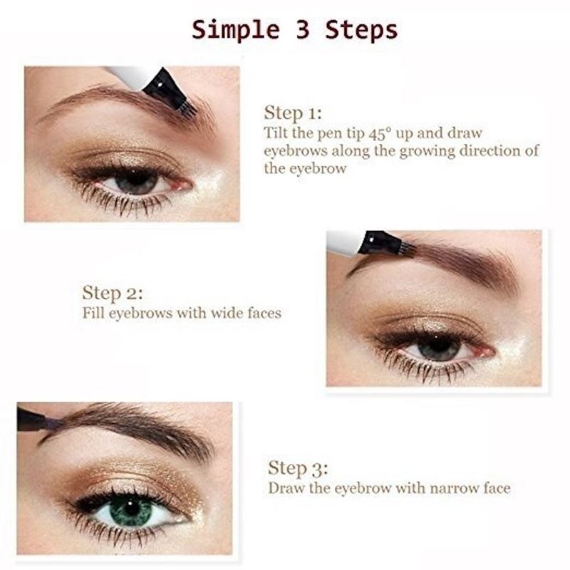 SUAKE Eyebrow Tint Pen #4 Grey Brown - | Fashiongirl