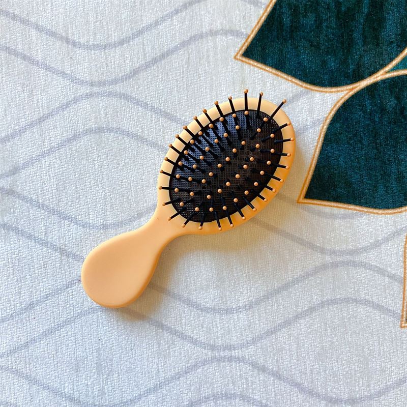 TBC Mini Hair Brush - Yellow - Hair Styling tool - TBC