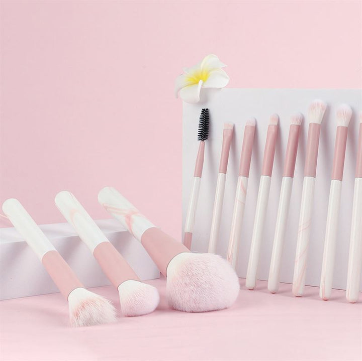 Technique PRO Blooming Makeup Brushes - 12 Makeup Brushes with Cup Case - 