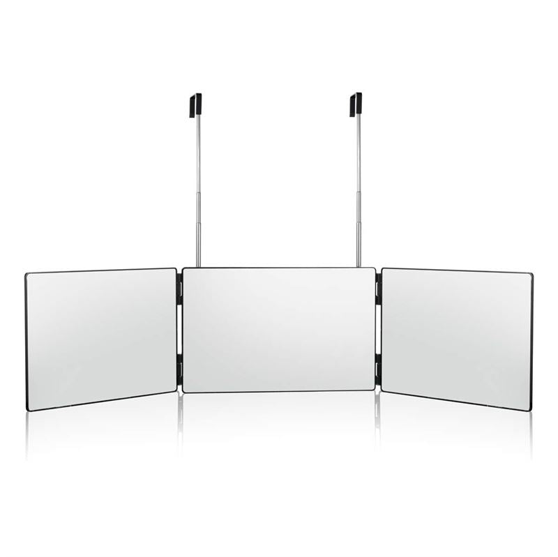 UNIQ 360 Foldable Makeup Mirror with suspension - 3 Fold Hanging Mirror - | Fashiongirl