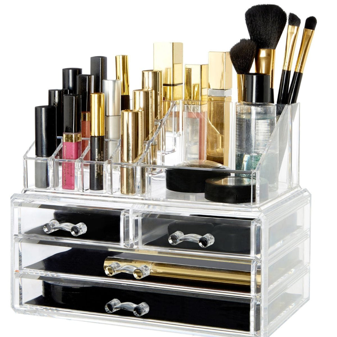 UNIQ Acrylic Jewelry/Makeup Organizer with 4 Drawers - SF 1155 - Organiser - UNIQ