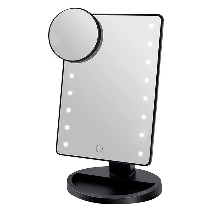 UNIQ Classic Star Makeup Mirror - Black - | Fashiongirl