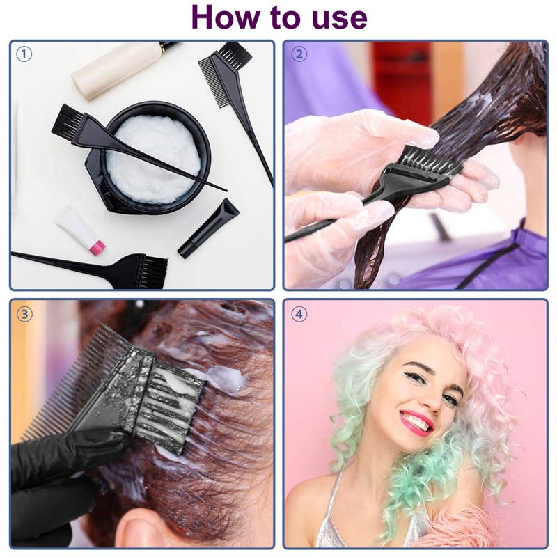 UNIQ hair colouring set - 23 pieces - | Fashiongirl