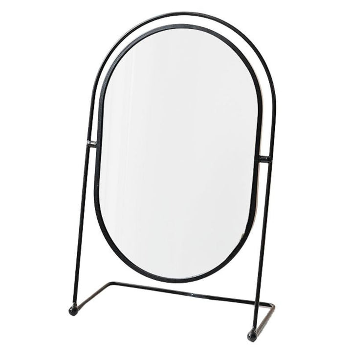 UNIQ Oval Lux Table Mirror - Black - | Fashiongirl