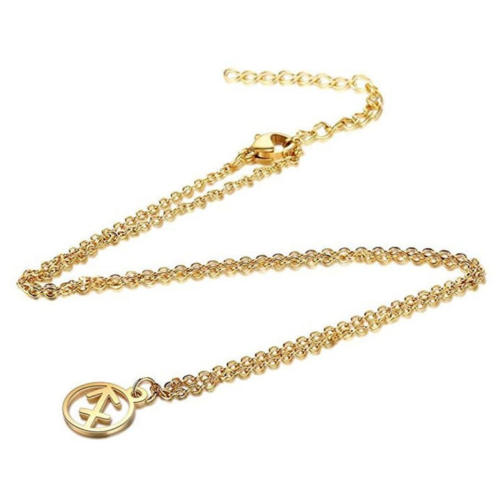 Zodiac Necklace: Leo - Zodiac, Gold - | Fashiongirl